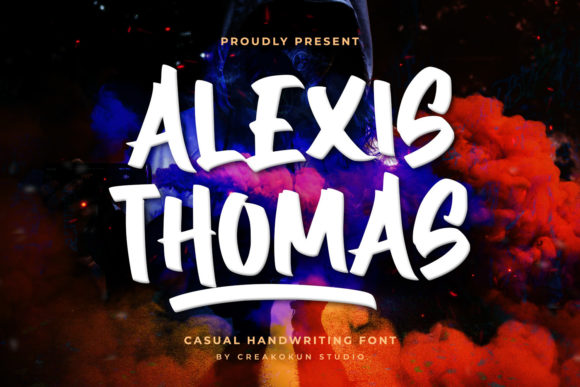 Alexis Thomas: A Display Font for Modern Campaigns