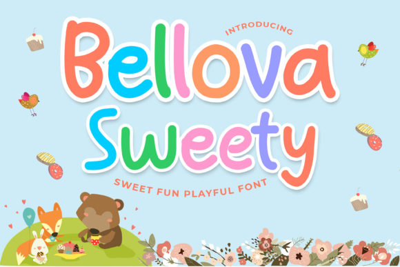 Bellova Sweety: A Playful Display Font for Engaging Campaigns
