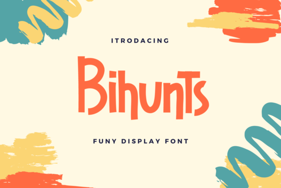 Bihunts: A Playful Display Font for Creative Makers