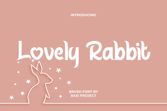 Bring Playfulness to Your Web Design with Lovely Rabbit Font