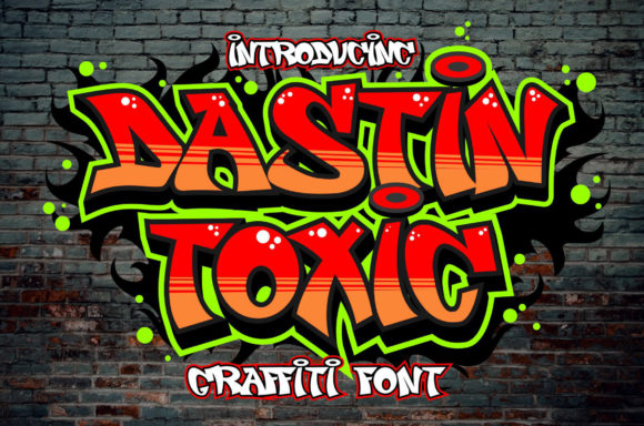 Dastin Toxic: A Bold Font for Modern Branding