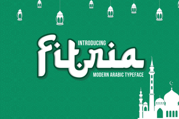 Fitria: A Modern Arabic Display Font for Bold Campaigns