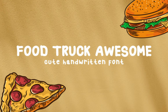 Food Truck Awesome Font for Eye-Catching Designs