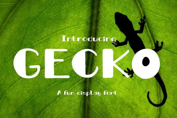Gecko Font: A Modern Touch for Your Brand