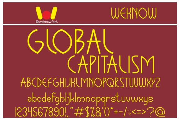 Global Capitalism: The Font That Elevates Your Campaigns