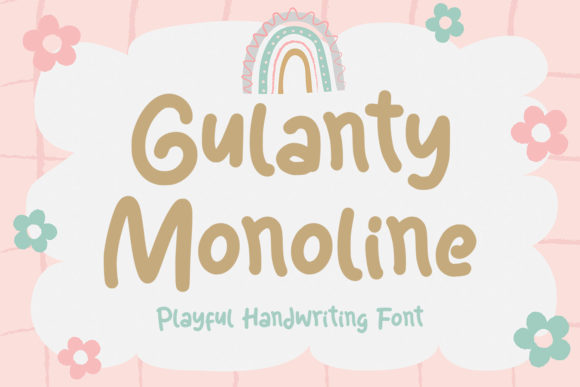 Gulanty Monoline: A Charming Display Font for Editorial Design