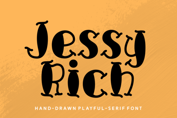 Jessy Rich: A Fun Display Font for Your Business Branding