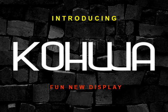 Kohwa: A Modern Font That Boosts Brand Identity