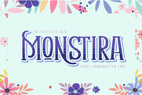 Monstira: A Unique Display Font for Editorial Design