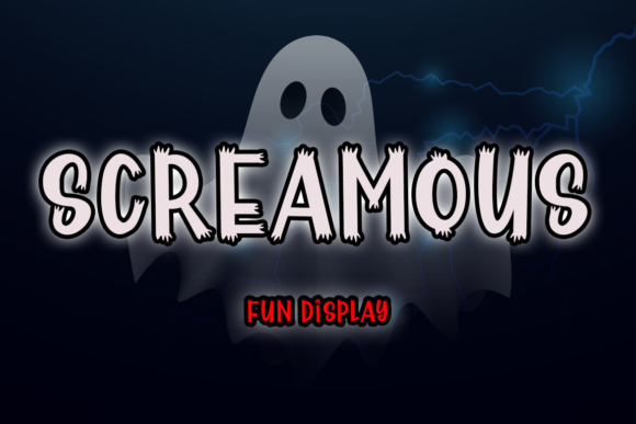Screamous: A Spooky Font for Bold Branding