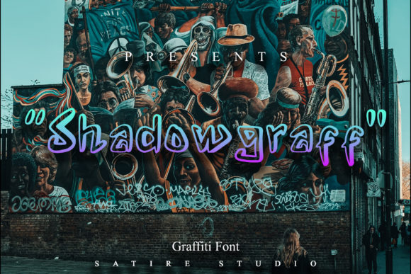 Shadowgraff: A Streetwise Display Font for Modern Editorial Design