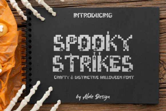 Spooky Strikes Halloween Font for Business Branding