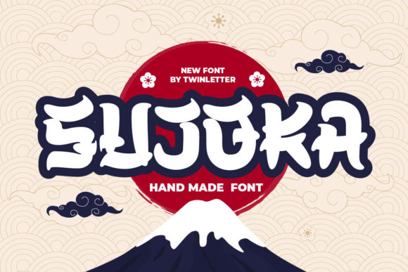 Sujoka Font for Web Design: A Street Art Vibe in Digital Layouts