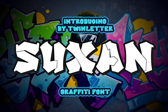 Suxan Font for Bold Branding and Urban Campaigns