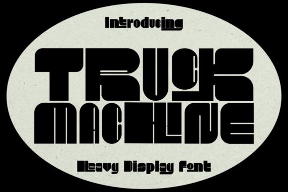 Truck Machine Font for Bold Brand Campaigns